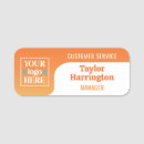Search for add a name tags Employee