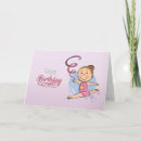 Search for gymnastics birthday cards Dance