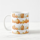 Search for autumn pumpkin pattern mugs Watercolor