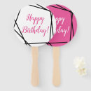 Search for happy birthday hand fans Modern