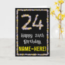 Search for 24th birthday cards 24 years old