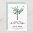 Search for botanical first communion invitations Girl