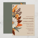 Search for boho terracotta wedding invitations Watercolor flowers