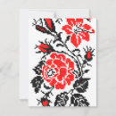 Search for cross stitch invitations Red