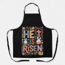Search for he is risen aprons Easter