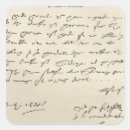 Search for correspondence stickers Handwriting