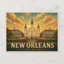 Search for orleans postcards Jackson square