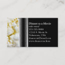 Search for popcorn business cards Movie theatre