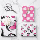 Search for pink and black wrapping paper Girl