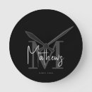 Search for charcoal clocks Black