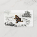 Search for frog business cards Amphibian