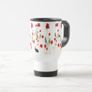 Search for red poppy paintings mugs For her