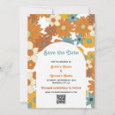 Search for flowers wedding save the dates Retro
