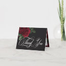Search for red roses thank you cards Antique