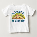 Search for 1st birthday fiesta tshirts For kids