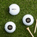 Search for initials golf balls Gold