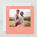 Search for peach save the dates Botanical