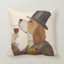 Search for wine lovers cushions Dog with wine