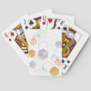 Search for hexagon playing cards Abstract