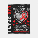 Search for daughter in law blankets Heart disease