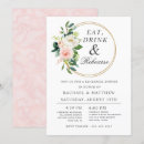 Search for summer rehearsal dinner invitations Blush pink