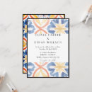 Search for spanish tile wedding invitations Boho