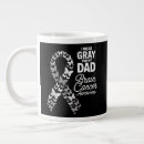Search for brain cancer mugs Grey