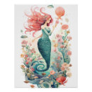 Search for mermaid underwater art Whimsical