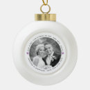 Search for purple heart christmas tree decorations Mr and mrs