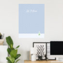 Search for minimalist christmas tree art Blue