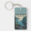 Search for isle royale key rings Great lakes