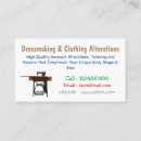 Search for clothing alterations business cards Sewing
