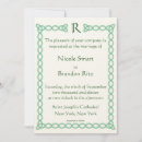 Search for celtic wedding invitations Green