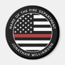 Search for firemen magnets Thin red line
