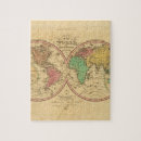 Search for old world map puzzles Ancient