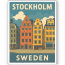 Search for sweden travel stickers Scandinavia