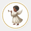 Search for african american christmas stickers Angel
