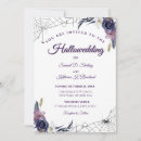 Search for hallowedding invitations Black and white