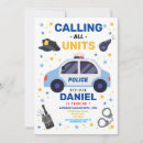 Search for office birthday invitations Police car