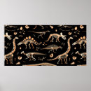 Search for dinosaur skeleton posters Vintage