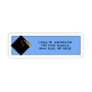 Search for party lights return address labels Blue