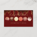 Search for chocolate drip business cards Sweets