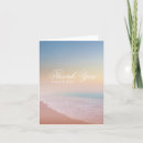 Search for beach wedding thank you cards Pretty