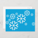 Search for winter snowflake postcards Snowy