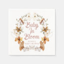 Search for wildflower napkins Baby girl shower