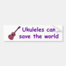 Search for ukulele bumper stickers Uke