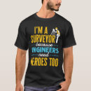 Search for surveyor tshirts Land