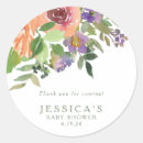 Search for orange watercolor stickers Thank you