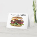 Search for funny burger cards Cheeseburger