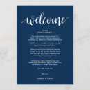 Search for itinerary weddings Navy blue